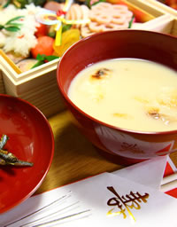 白味噌(西京味噌)のお雑煮