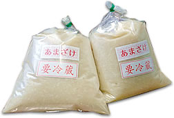 無添加、無加熱の甘酒(濃縮)商品