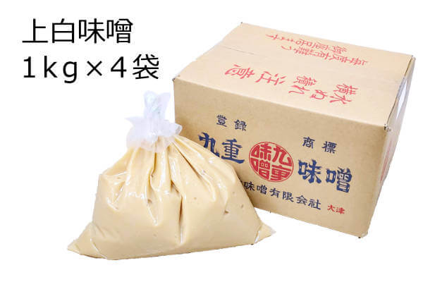 上白味噌 業務用サイズ 1kg×4袋